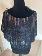 twinset feestelijk pailletten top maat M, Kleding | Dames, Topjes, Twinset, Verzenden, Nieuw, Maat 38/40 (M)