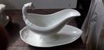 Saucière en porcelaine, Ophalen, Overige typen, Zo goed als nieuw, Effen