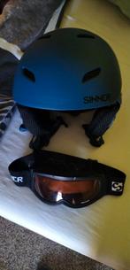Skihelm en skibril maat S, Sport en Fitness, Ophalen, Zo goed als nieuw, Ski