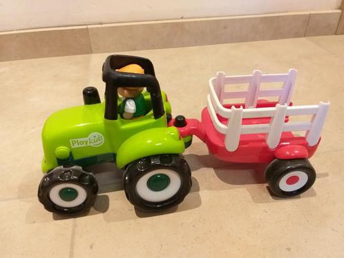 Tractor met kar, Enfants & Bébés, Jouets | Véhicules en jouets, Comme neuf, Enlèvement