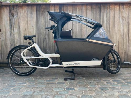 ::1200kms:: Urban Arrow Family Cargo Line Bakfiets, Fietsen en Brommers, Fietsen | Dames | Omafietsen, Zo goed als nieuw, Versnellingen