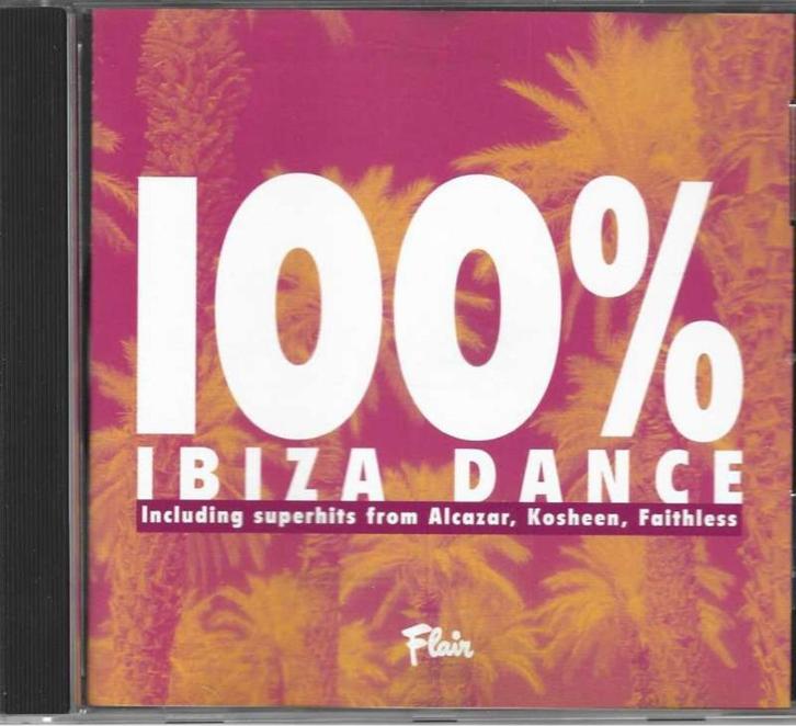 CD Flair 100% Ibiza Dance, Cd's en Dvd's, Cd's | Dance en House, Zo goed als nieuw, Techno of Trance, Ophalen of Verzenden