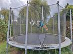 Trampoline 5m met ladder en valnet. Zelf komen demonteren., Ophalen, Gebruikt