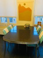 Bel Air Retro Dining Table. 50’s Eettafel., Ophalen, Kunststof, Zo goed als nieuw, Retro, Vintage, 50’s