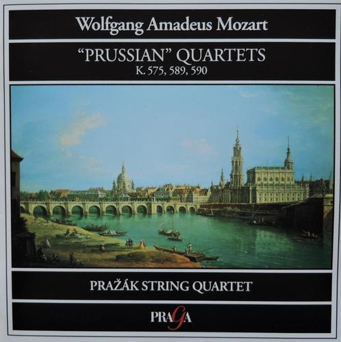 "Prussian" Quartets / Mozart - Prazak String Quartett - DDD, Cd's en Dvd's, Cd's | Klassiek, Zo goed als nieuw, Kamermuziek, Ophalen of Verzenden