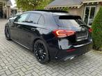 Mercedes A180 d AMG LINE PANORAMADAK NAVI CAMERA LED, Auto's, Automaat, Panoramadak, Leder en Stof, Zwart