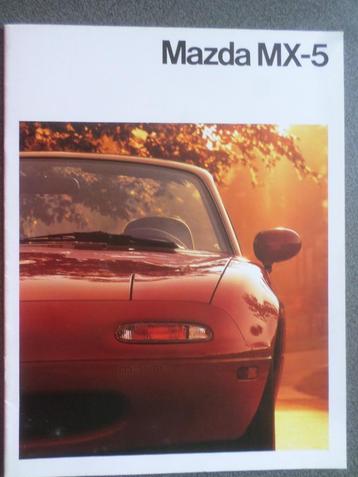 Mazda MX-5 NA Brochure beschikbaar voor biedingen