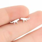 Boucles d'oreilles pour enfants en acier inoxydable en forme, Enlèvement ou Envoi, Neuf, Argent, Boucles d'oreilles