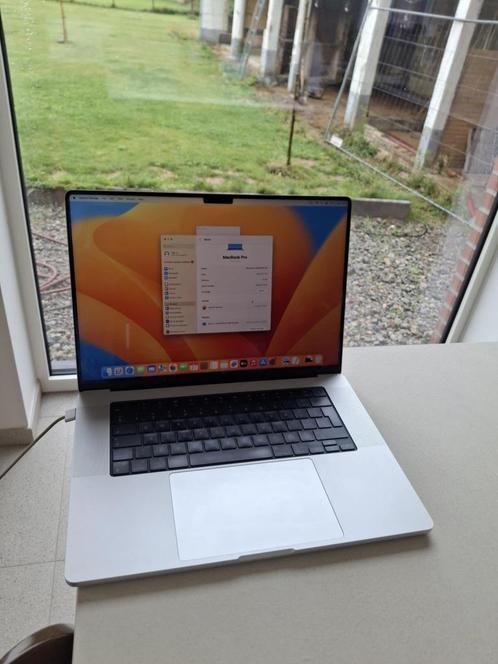 MacBook Pro 16-inch 2021 M1 PRO CHIP, Computers en Software, Apple Macbooks, Zo goed als nieuw, MacBook, 16 inch, 2 tot 3 Ghz