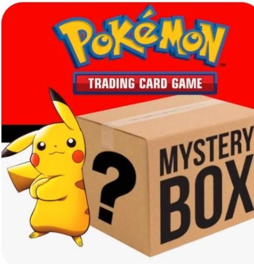 Pokemon mystery box, Hobby en Vrije tijd, Verzamelkaartspellen | Pokémon, Zo goed als nieuw, Booster, Ophalen of Verzenden