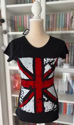 T-shirt Angleterre neuf t.M, Kleding | Dames, T-shirts, Maat 38/40 (M), City clothing, Zwart, Nieuw