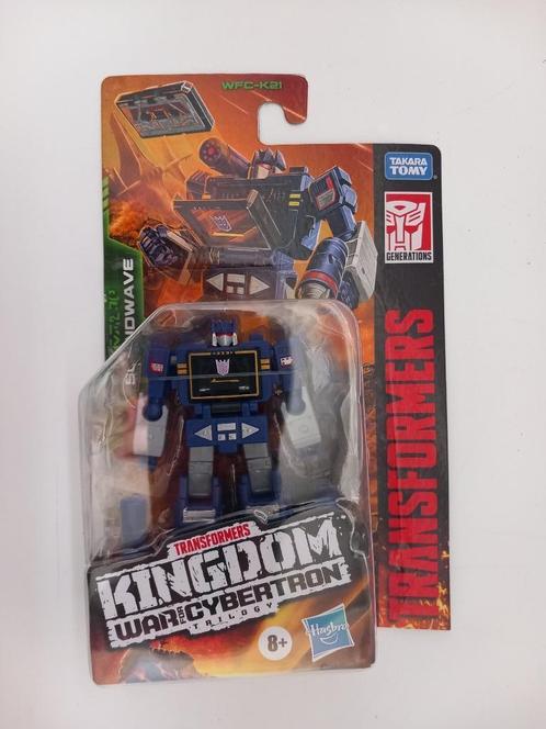 Transformers: Kingdom (War for Cybertron) Soundwave, Verzamelen, Transformers, Nieuw, Overige generaties, Decepticons, Ophalen of Verzenden