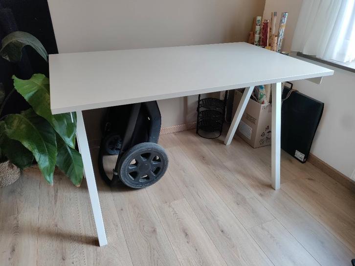 Table de bureau IKEA 'Trotten' 120 x 70 cm, Maison & Meubles, Bureaux, Comme neuf, Bureau, Enlèvement