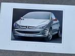 Catalogue Peugeot 206 20cœur, prototype 206 CC, Ophalen of Verzenden, Zo goed als nieuw, Peugeot