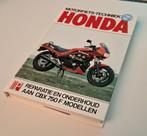 Handboek honda CBX750F, Motoren, Ophalen of Verzenden, Gebruikt