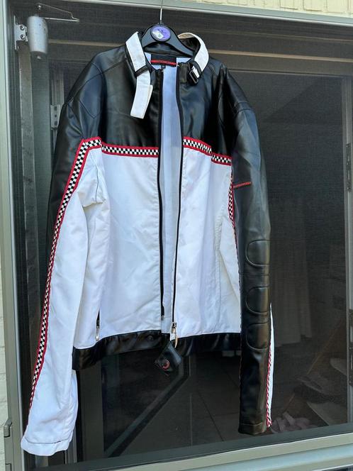 Stoere jas - NIEUW - maat M, Kleding | Heren, Jassen | Zomer, Zo goed als nieuw, Maat 48/50 (M), Wit, Ophalen