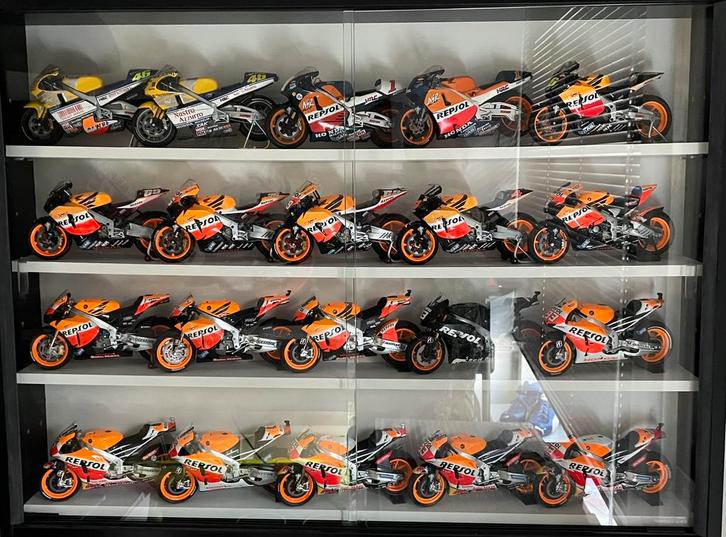 Unieke Honda Repsol 1:12 verzameling, Motoren, Tuning en Styling, Ophalen