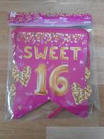 Verjaardagsbanner 16 jaar. €1 of gratis bij 1 aankoop, Ophalen of Verzenden, Nieuw, Feestartikel
