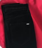 Massimo Dutti broek diep zwart stretch fluweel, small, Massimo Dutti, Zwart, Ophalen of Verzenden, Zo goed als nieuw