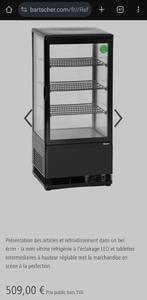 VITRINE RÉFRIGÉRÉE COMME NEUVE BARTSCHER, Enlèvement ou Envoi, Utilisé, Refroidissement et Congélation