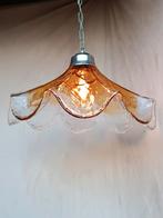 Grote Venitiaanse Mazzega Murano Glazen Hanglamp, Ophalen, 50 tot 75 cm, Vintage/Retro, Nieuw