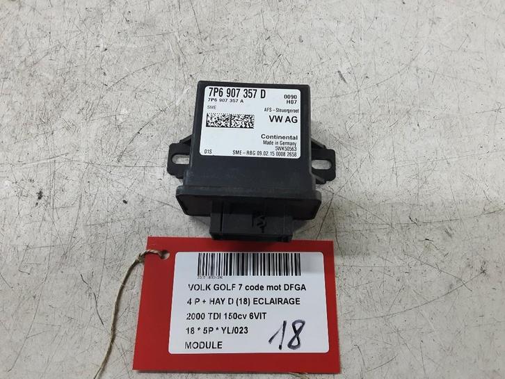 COMPUTER Volkswagen Golf VII (AUA) (7P6907357D), Auto-onderdelen, Elektronica en Kabels, Volkswagen, Gebruikt