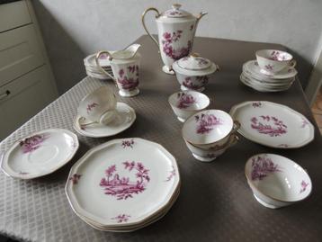 KOFFIESERVIES  PORCELEIN  CERABEL UNIEK beschikbaar voor biedingen