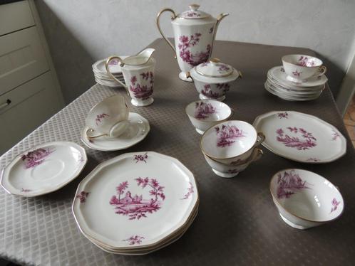KOFFIESERVIES  PORCELEIN  CERABEL UNIEK, Antiek en Kunst, Antiek | Keramiek en Aardewerk, Ophalen of Verzenden