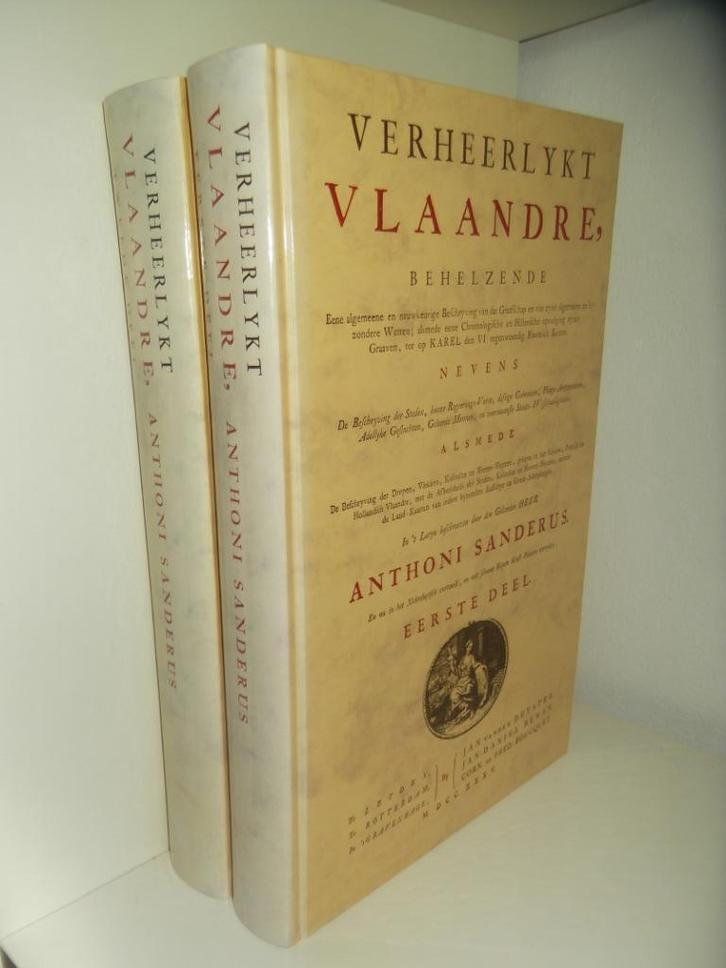 Sanderus - Verheerlykt Vlaandre, Boeken, Geschiedenis | Nationaal, Nieuw, Ophalen of Verzenden