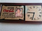 Miroir Coca-Cola original avec horloge, Collections, Comme neuf, Enlèvement ou Envoi