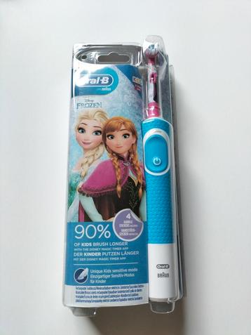 Braun nieuwe elektrische tandenborstel kids Frozen  beschikbaar voor biedingen