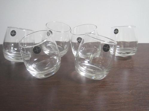 6 verres à whisky soufflés de la marque Sagaform, Collections, Verres & Petits Verres, Comme neuf, Autres types, Enlèvement ou Envoi