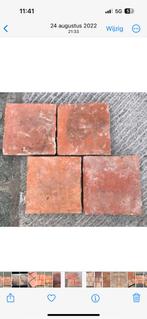 Lot antieke terracotta tegels. Voor meer info BELLEN, Enlèvement