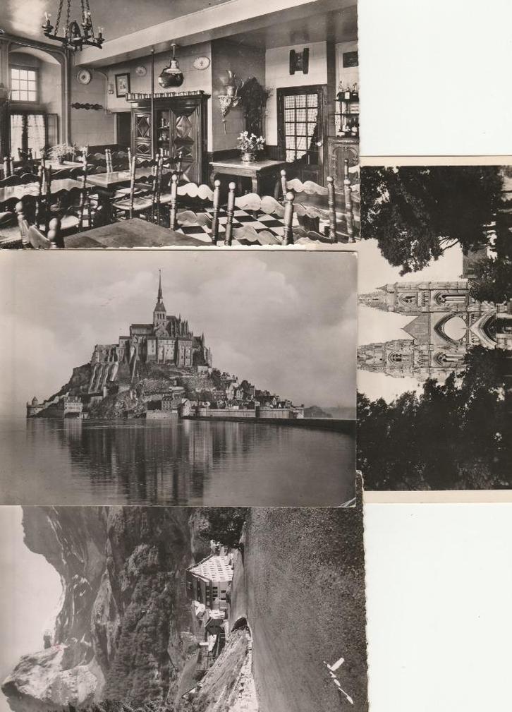 Postkaarten : Frankrijk 8 x . 1950 - 1953 ., Verzamelen, Postkaarten | Buitenland, Gelopen, Frankrijk, 1940 tot 1960, Ophalen of Verzenden