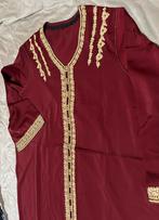 Caftan/robe marocaine 1 pièce bordeaux - couture tendance, Autre, Overige kleuren, Maat 46/48 (XL) of groter, Ophalen of Verzenden