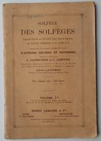 Solfège des Solfèges (78 pag) Henry Lemoine, Verzenden, Gelezen