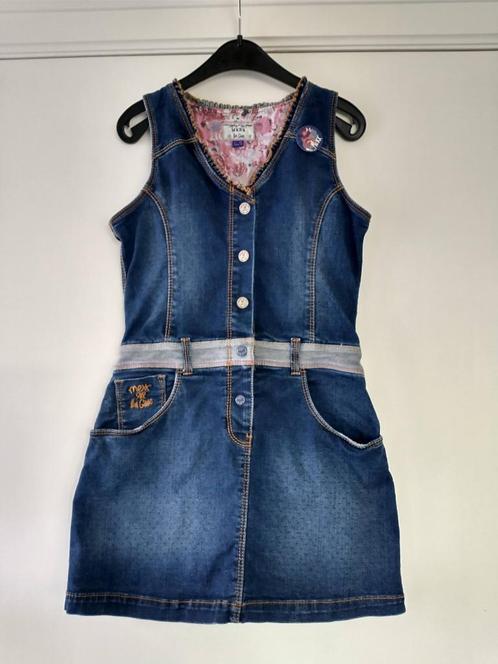 Jeans kleed - Mexx - maat 140 (tailleert eerder 128-134), Enfants & Bébés, Vêtements enfant | Taille 128, Utilisé, Fille, Robe ou Jupe