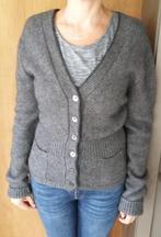 cashmire vest – maat: medium – merk: FFC, Kleding | Dames, Truien en Vesten, Maat 38/40 (M), Ophalen of Verzenden, Grijs, FFC