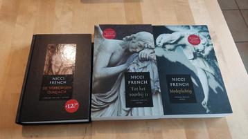 Drie top thrillers van Nicci French beschikbaar voor biedingen