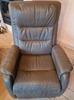 Fauteuil relax électrique en cuir, Enlèvement, Utilisé, Cuir