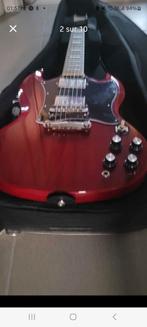 GUITARE ELECTRIQUE EPIPHONE avec ETUI + PEDALIER BOSS GT-10, Muziek en Instrumenten, Snaarinstrumenten | Gitaren | Elektrisch