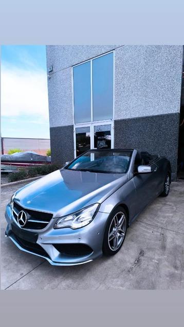 MERCEDES E350 PACK AMG CABRIO FULL euro6, Autos, Argent ou Gris, Achat, 2987 cm³, Euro 6