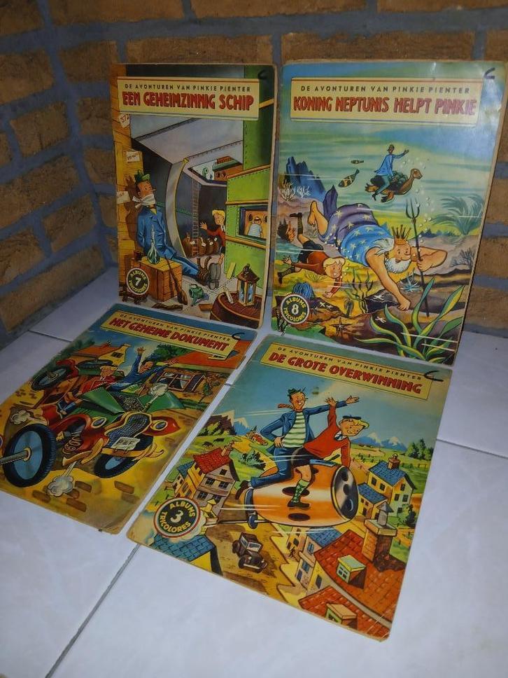 pinkie pienter, Boeken, Stripverhalen, Gelezen, Ophalen of Verzenden