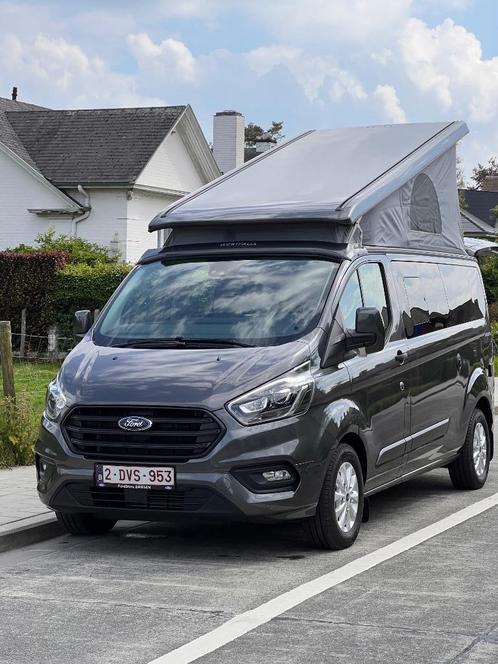 Ford Nugget Plus Hefdak – Maart 2023 – 7.150 KM, Caravanes & Camping, Camping-cars, Particulier, Modèle Bus, jusqu'à 4, Ford, Diesel