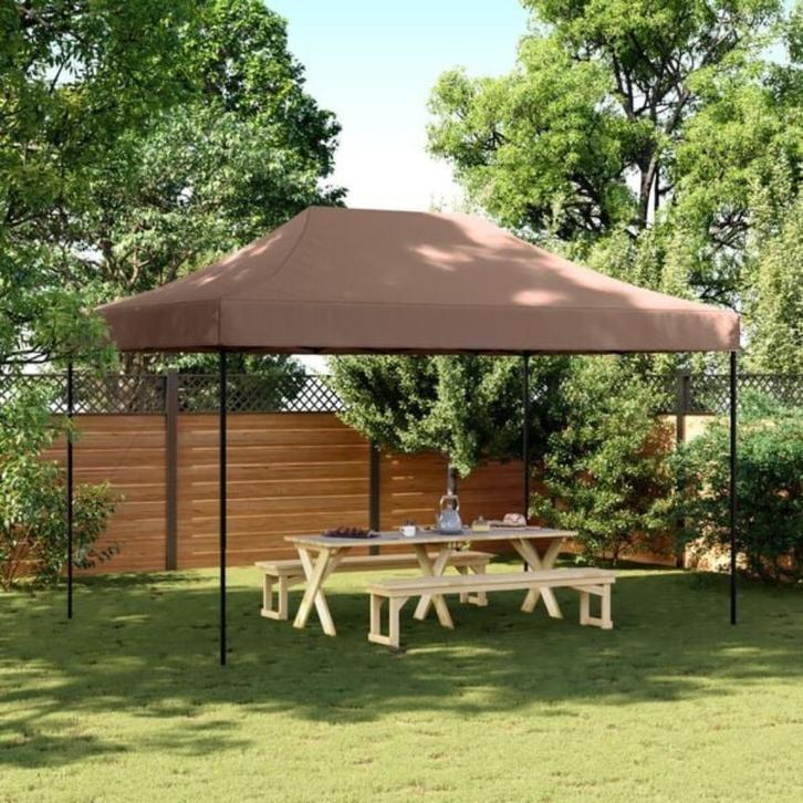 partytent accordeon vouwtent 440 cm nieuw, Tuin en Terras, Partytenten, Nieuw, Partytent, Ophalen of Verzenden