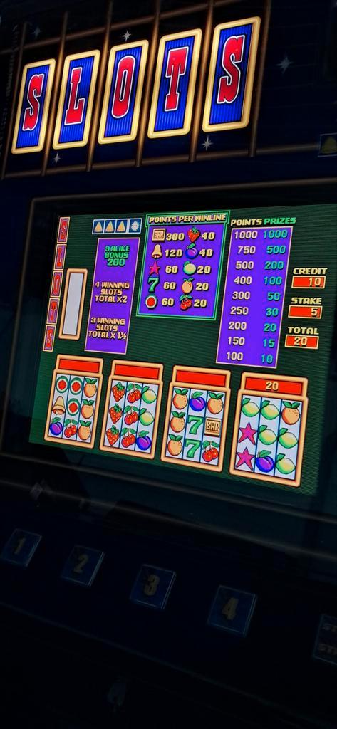 Originele oude fruitslots met GARANTIE, Verzamelen, Automaten | Gokkasten en Fruitautomaten, Zo goed als nieuw, Ophalen