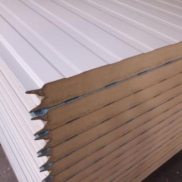  sandwichpanelen wit-groen-grijs D40-60 | dak antraciet D40 beschikbaar voor biedingen