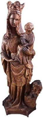 grote heilige moeder "Maria", Ophalen