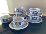 CADIZ villery&boch 6 theetas en 5 ondertas, Ophalen of Verzenden