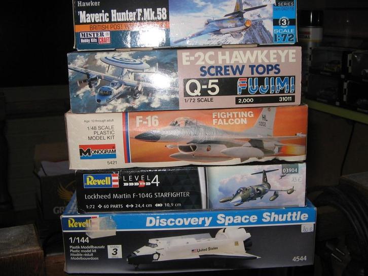 lot bouwdozen van vliegtuigen, Hobby en Vrije tijd, Modelbouw | Vliegtuigen en Helikopters, Nieuw, Vliegtuig, Overige merken, Ophalen of Verzenden